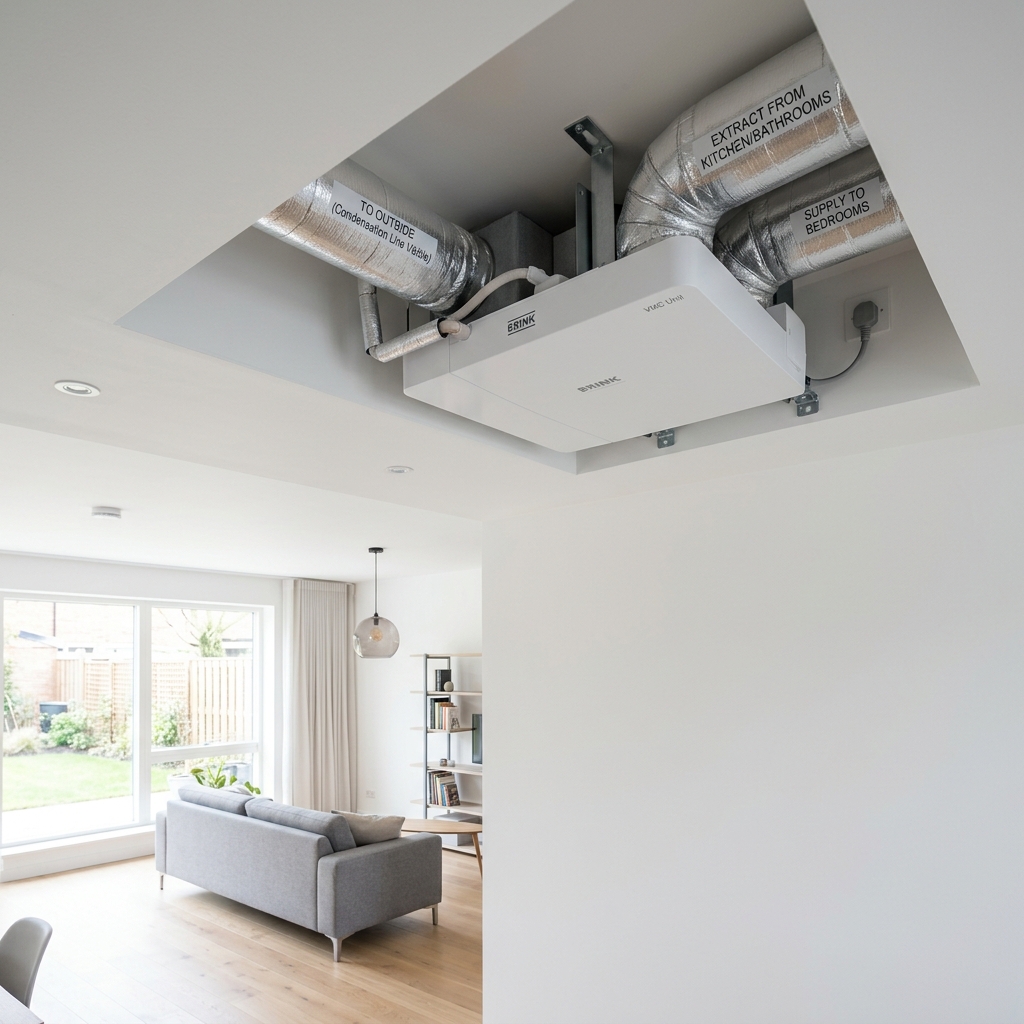 Sistema de ventilación mecánica VMC en Casco Viejo Bilbao