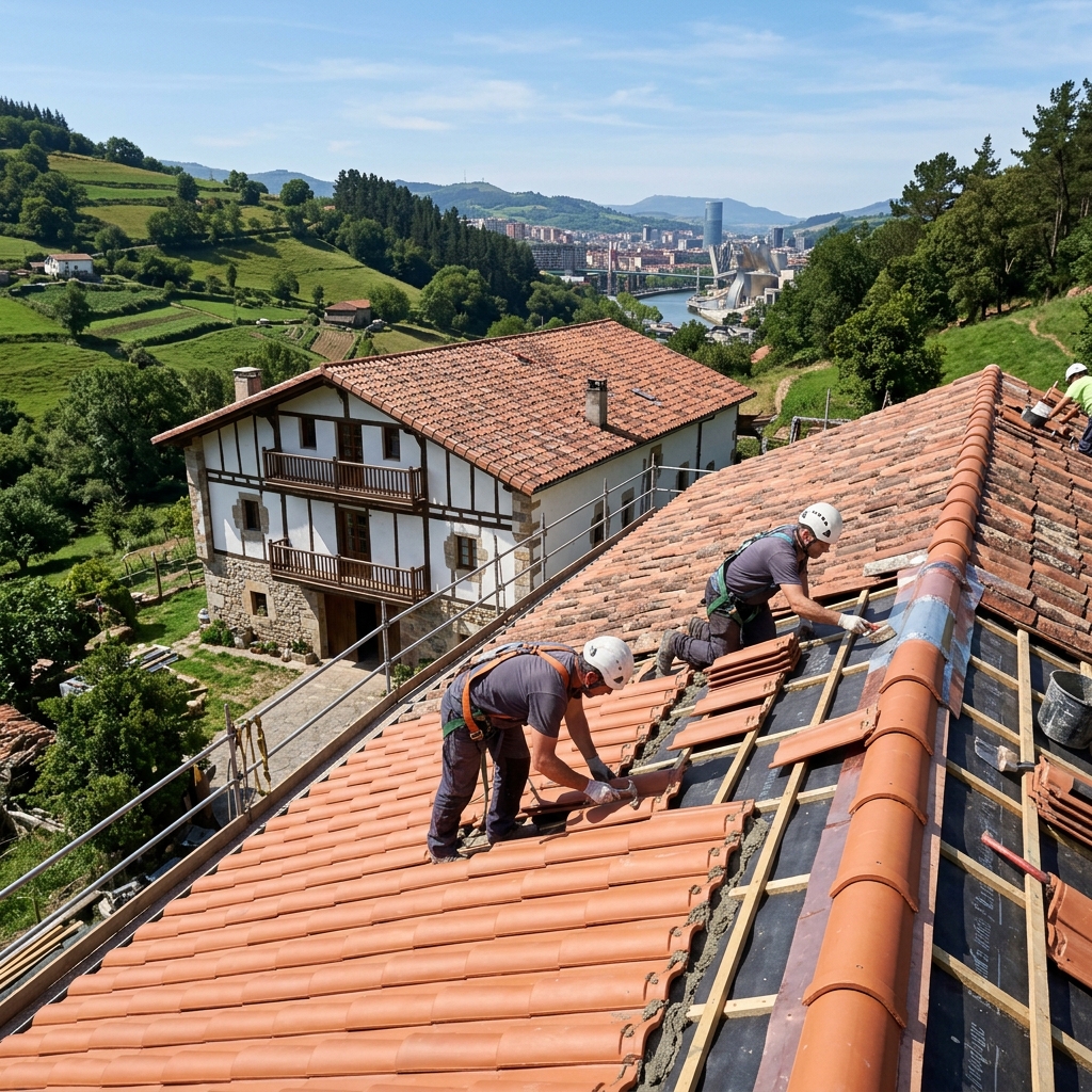 Impermeabilización de Tejados y Cubiertas en Bilbao