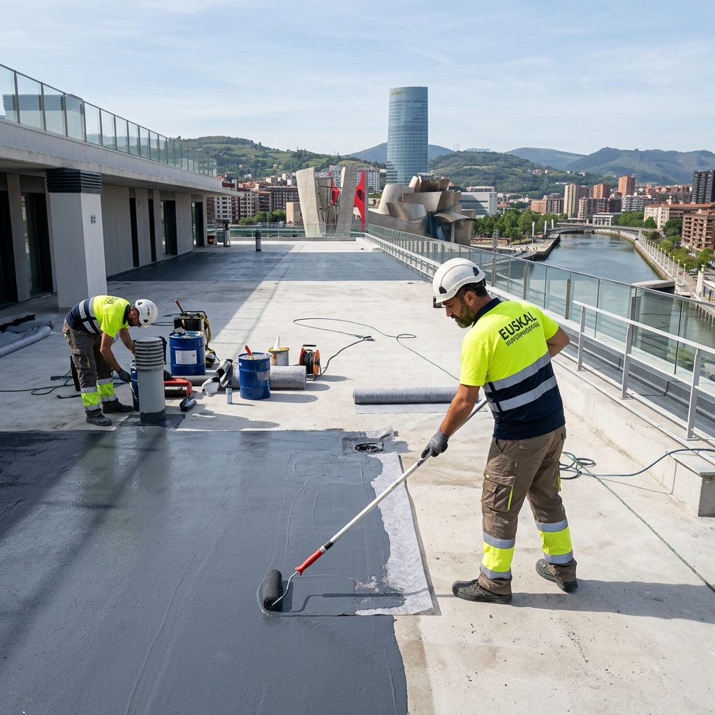 Impermeabilización de Terrazas y Azoteas en Bilbao